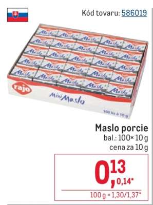 Maslo porcie