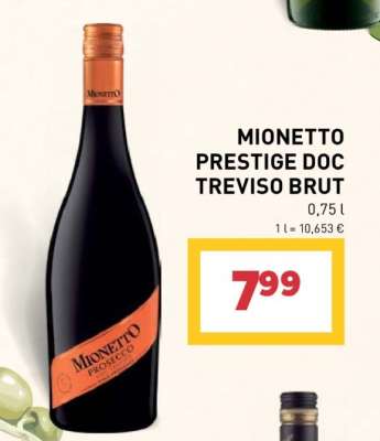 MIONETTO PRESTIGE DOC TREVISO BRUT