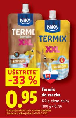 Termix do vrecka