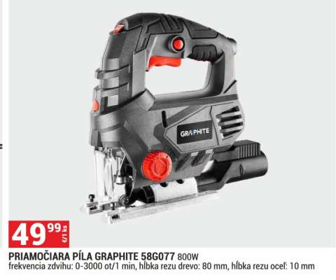 PRIAMOČIARA PÍLA GRAPHITE 58G077