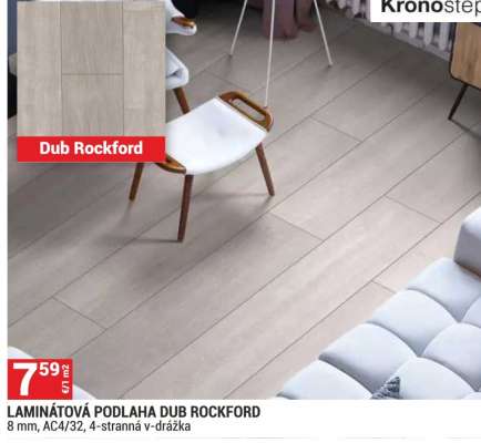 LAMINÁTOVÁ PODLAHA DUB ROCKFORD