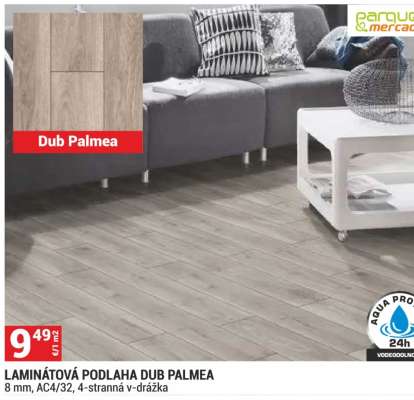 LAMINÁTOVÁ PODLAHA DUB PALMEA