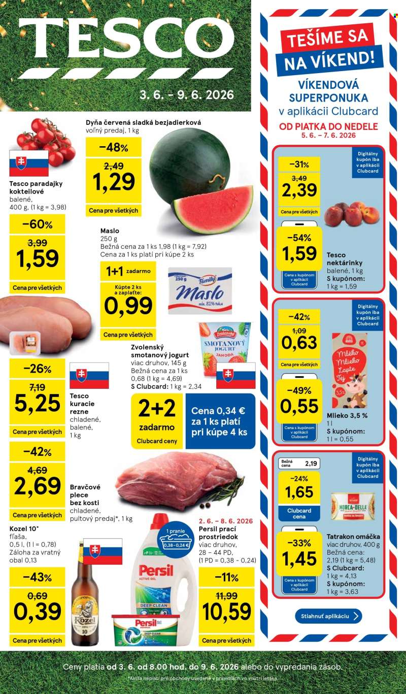 Leták TESCO - 3.6.2026 - 9.6.2026.