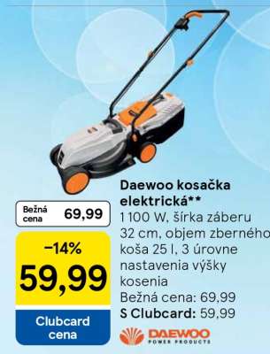 Daewoo kosačka elektrická