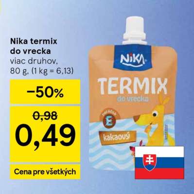 NIKA TERMIX DO VRECKA