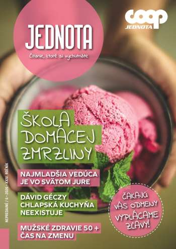 Leták COOP Jednota - 1.6.2026 - 30.6.2026.