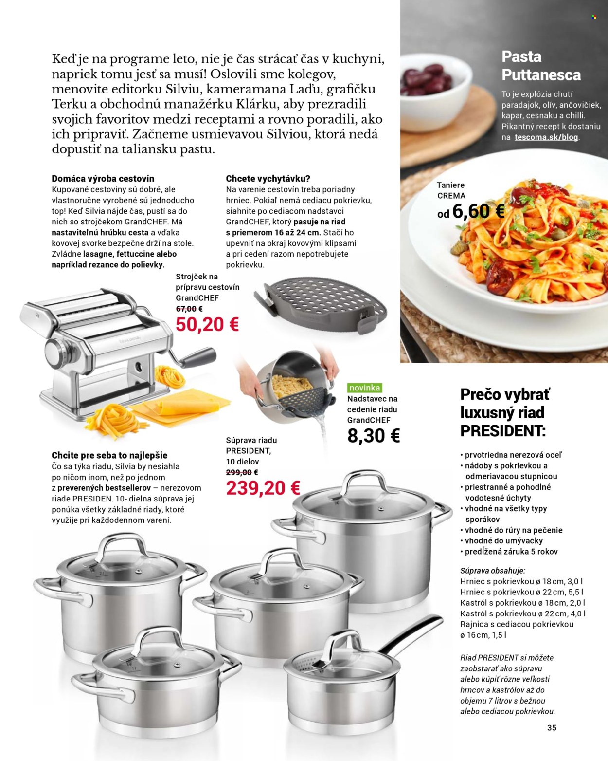 Leták Tescoma. Strana 35