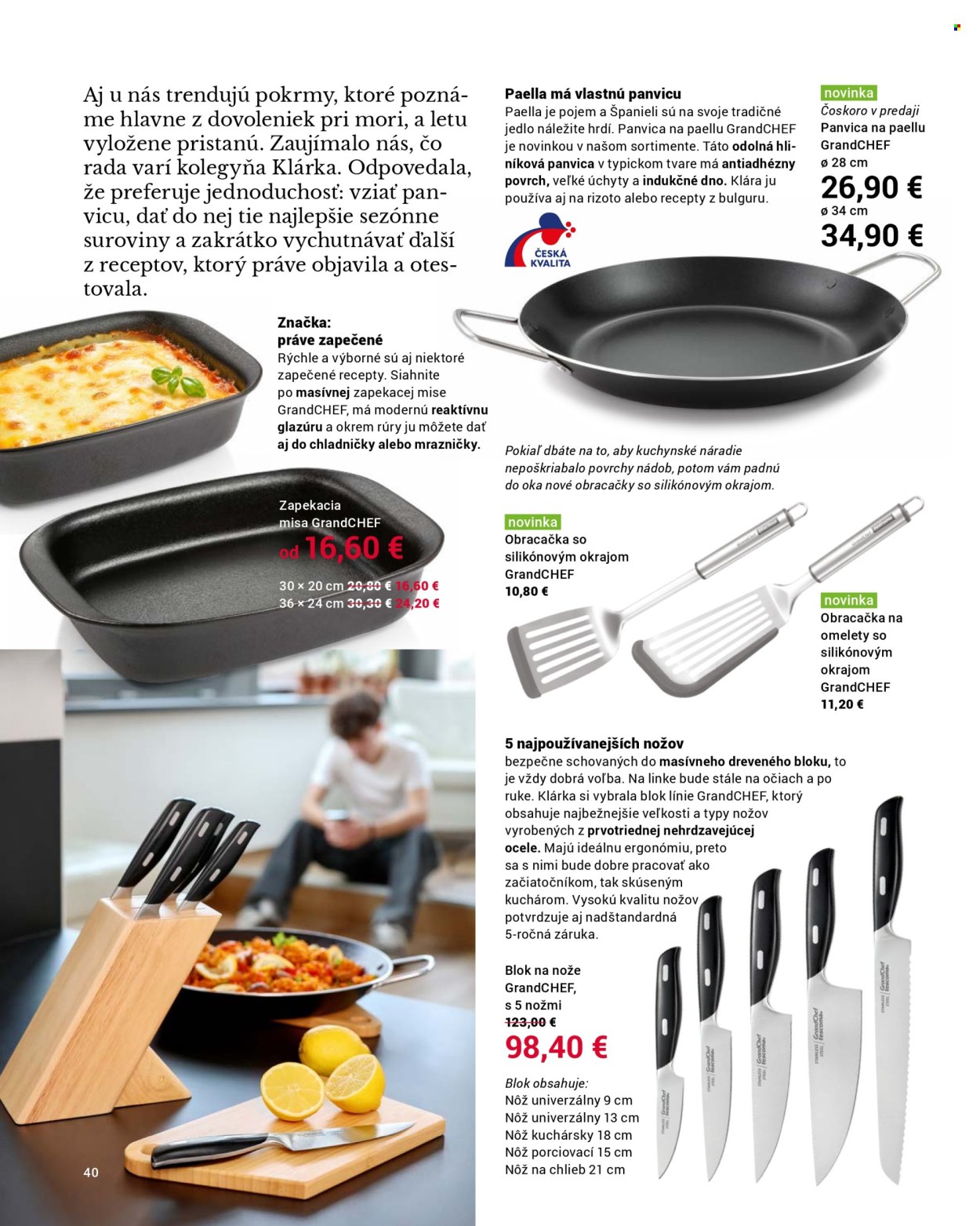 Leták Tescoma. Strana 40