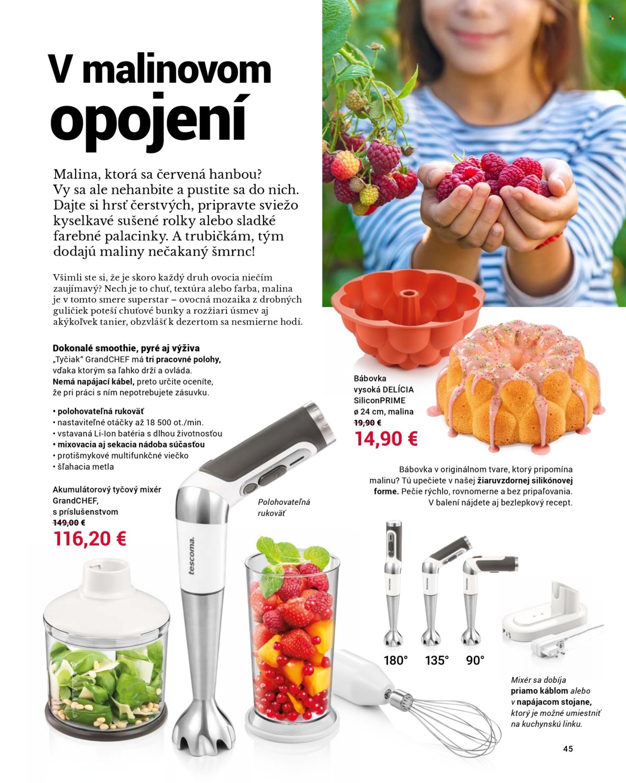 Leták Tescoma. Strana 45