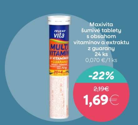 Maxivita šumivé tablety