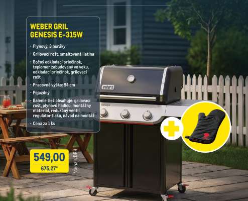 WEBER GRIL GENESIS E-315W
