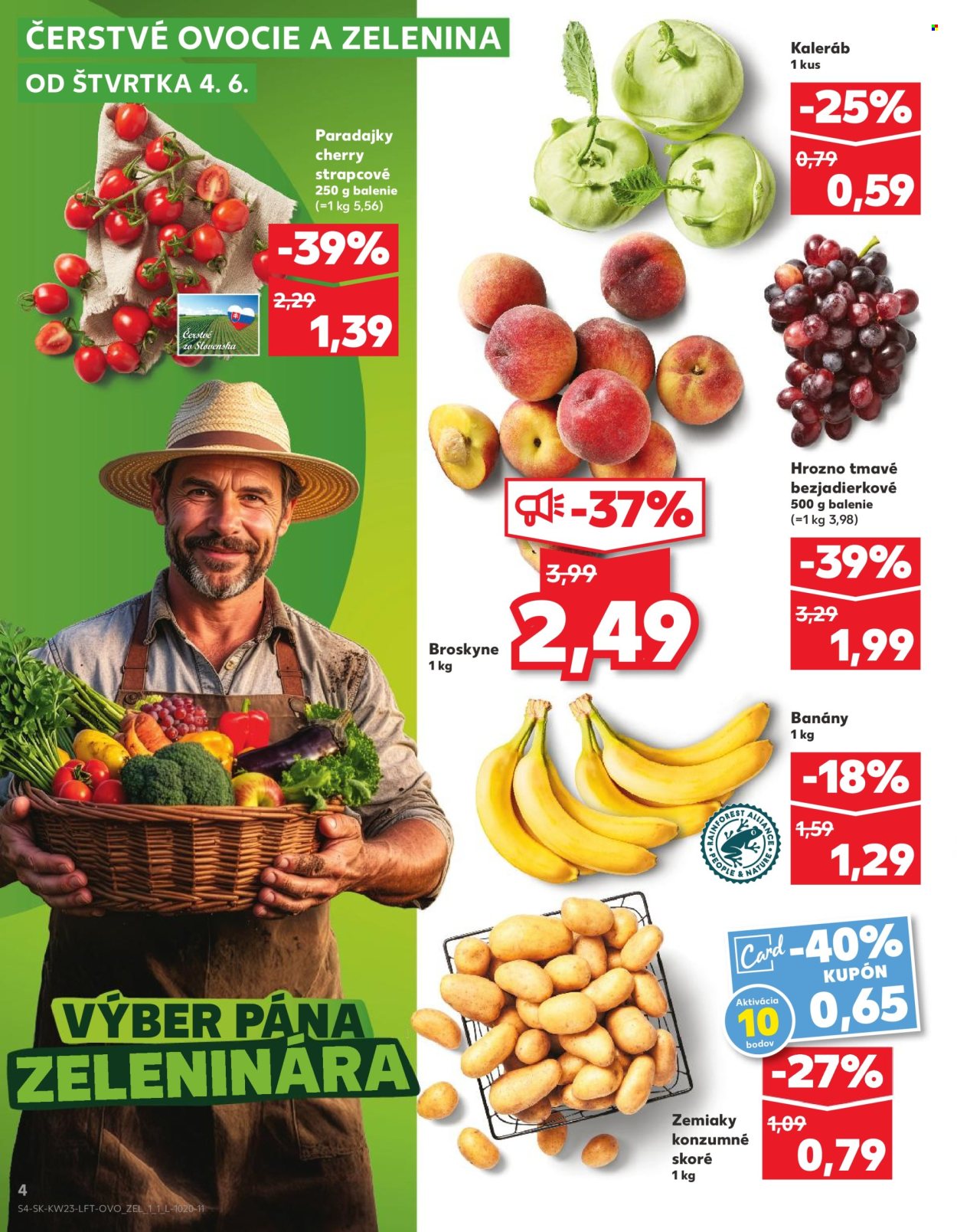 Leták Kaufland - 4.6.2026 - 10.6.2026. Strana 4