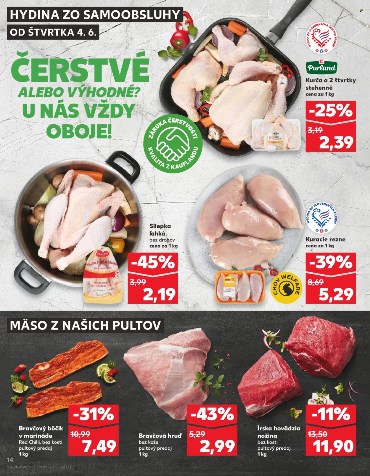 Leták Kaufland - 4.6.2026 - 10.6.2026. Strana 14