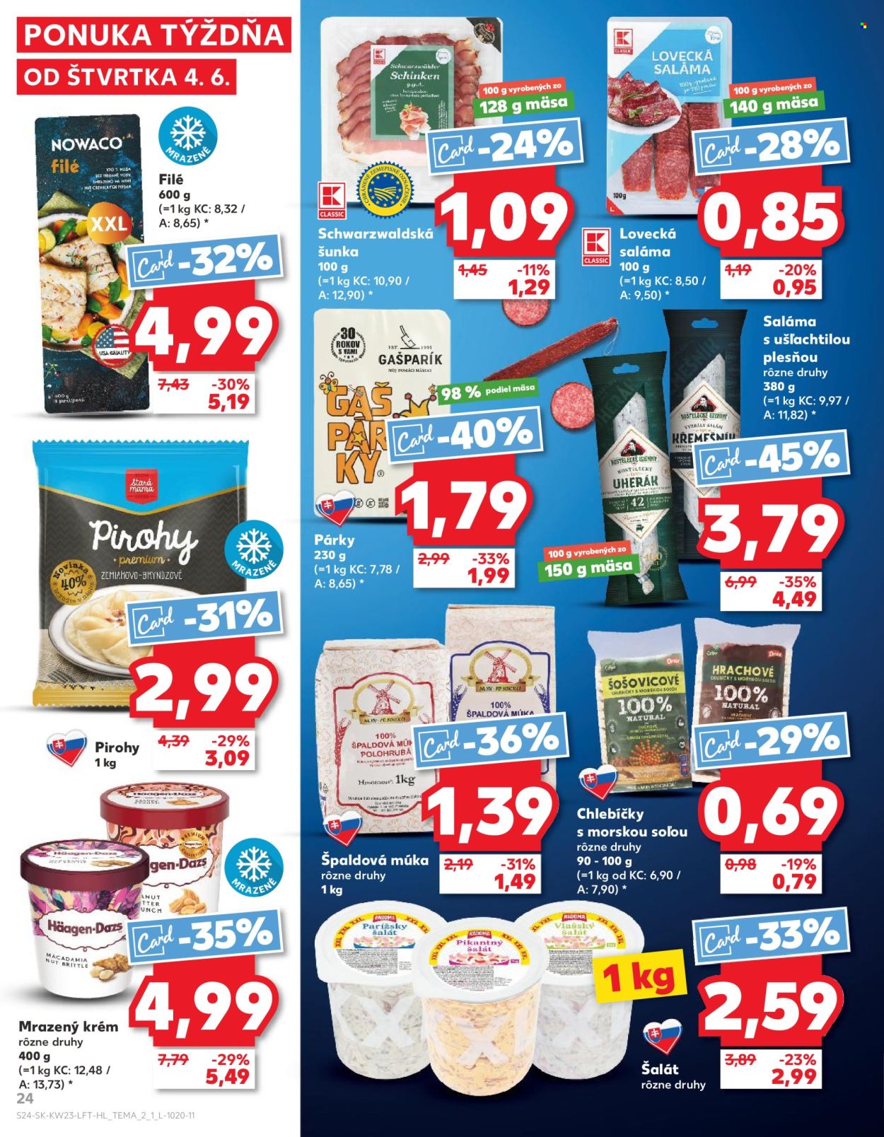 Leták Kaufland - 4.6.2026 - 10.6.2026. Strana 24
