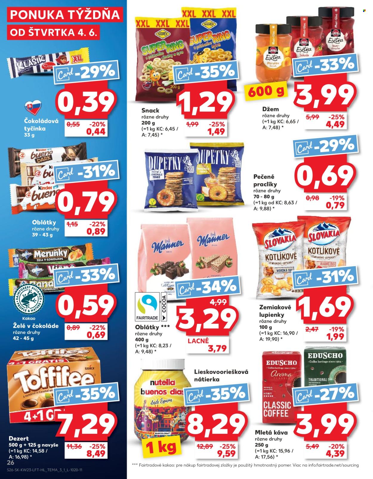 Leták Kaufland - 4.6.2026 - 10.6.2026. Strana 26