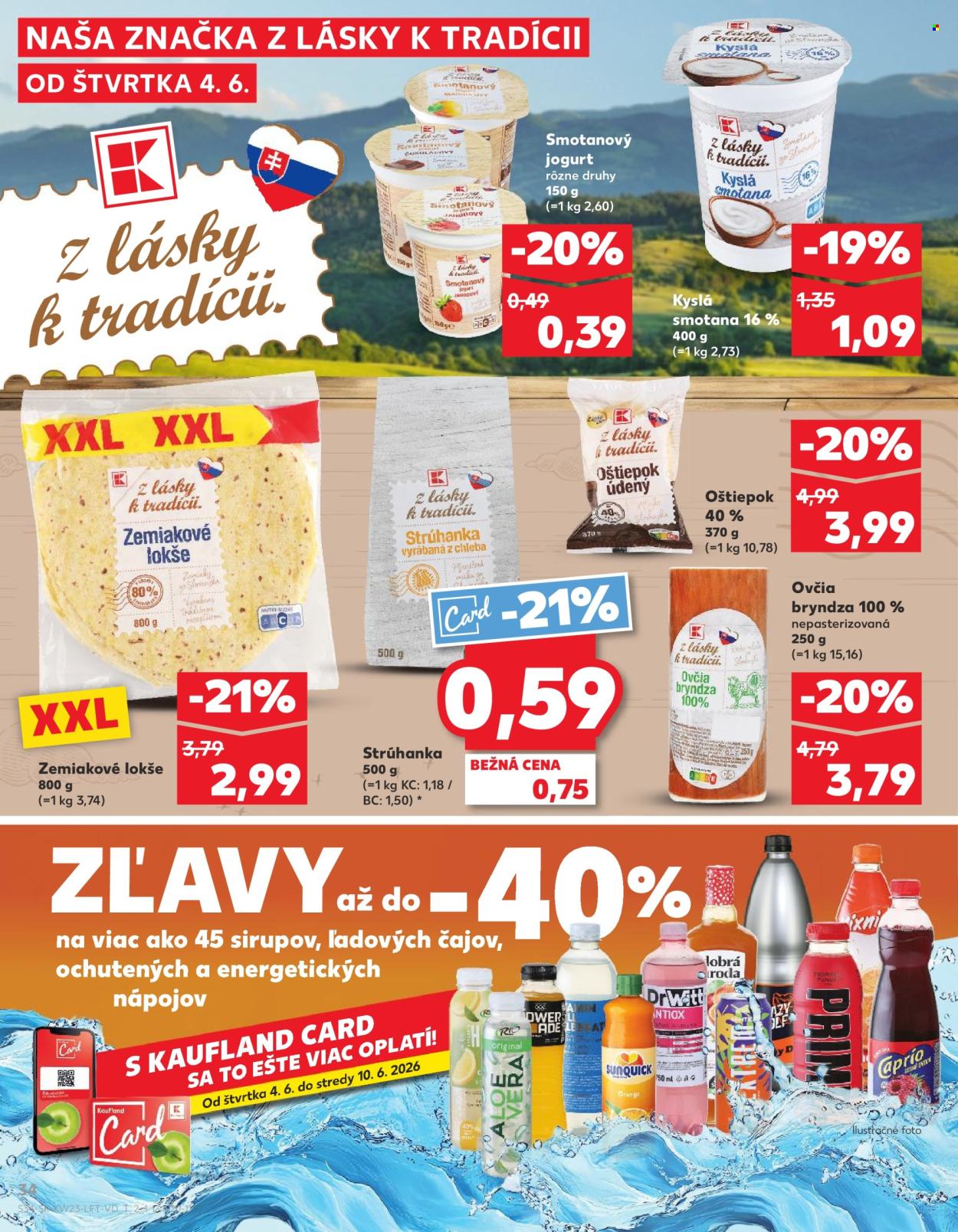 Leták Kaufland - 4.6.2026 - 10.6.2026. Strana 34