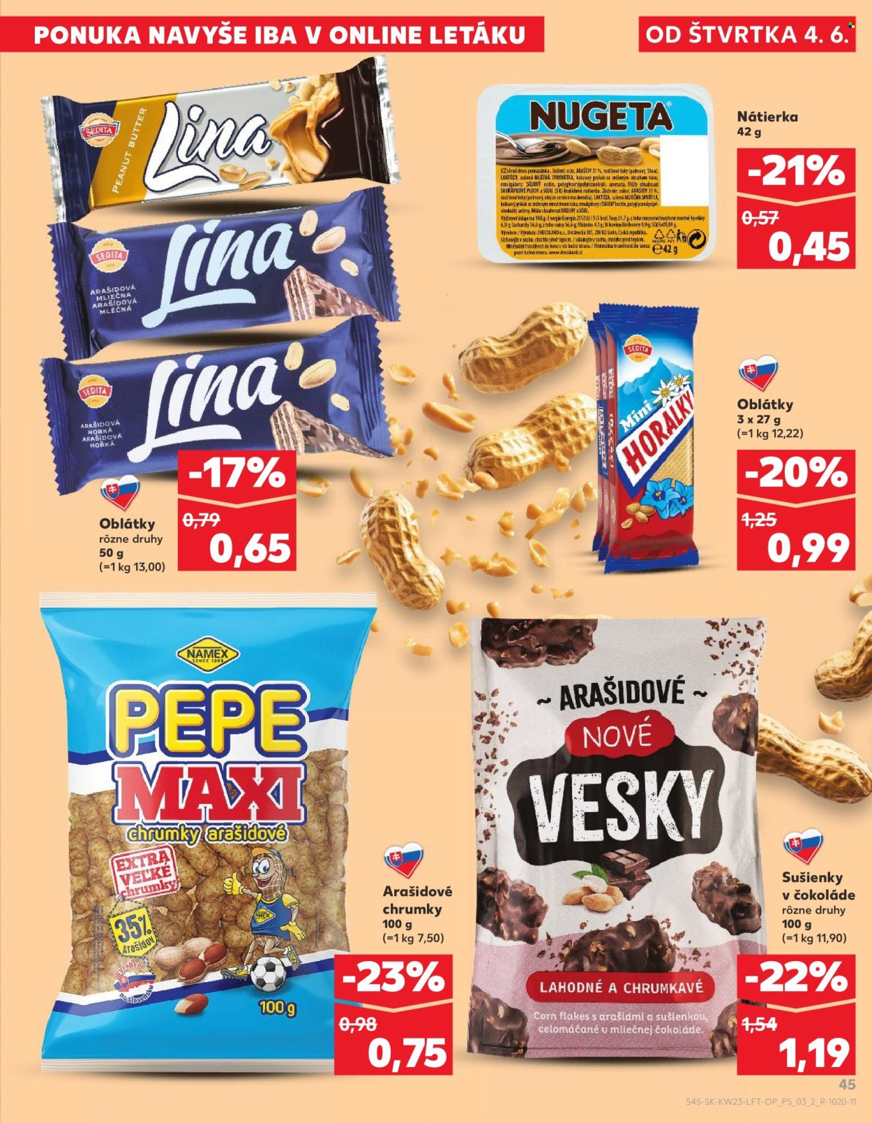 Leták Kaufland - 4.6.2026 - 10.6.2026. Strana 45
