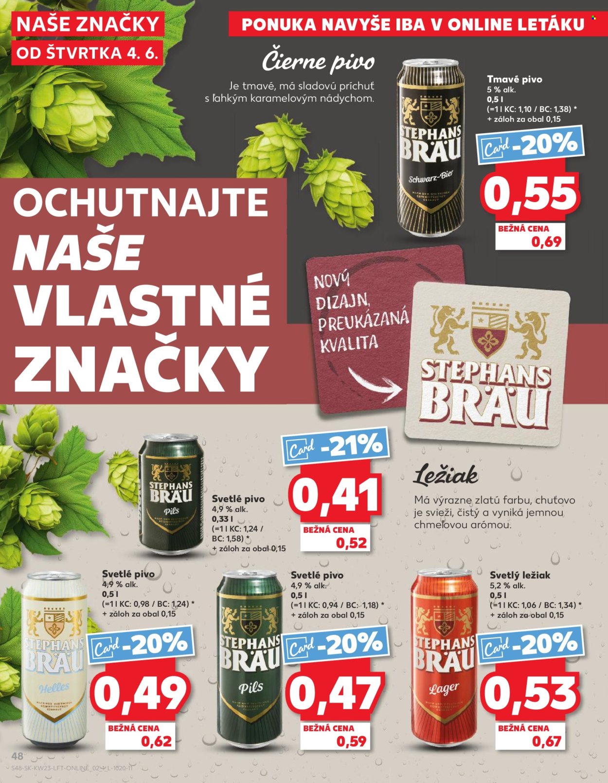 Leták Kaufland - 4.6.2026 - 10.6.2026. Strana 48
