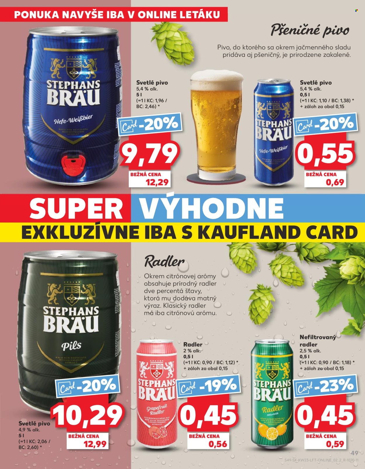 Leták Kaufland - 4.6.2026 - 10.6.2026. Strana 49
