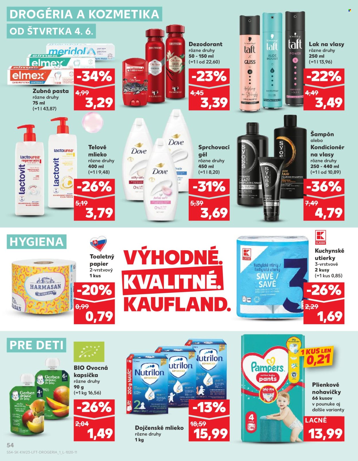 Leták Kaufland - 4.6.2026 - 10.6.2026. Strana 54