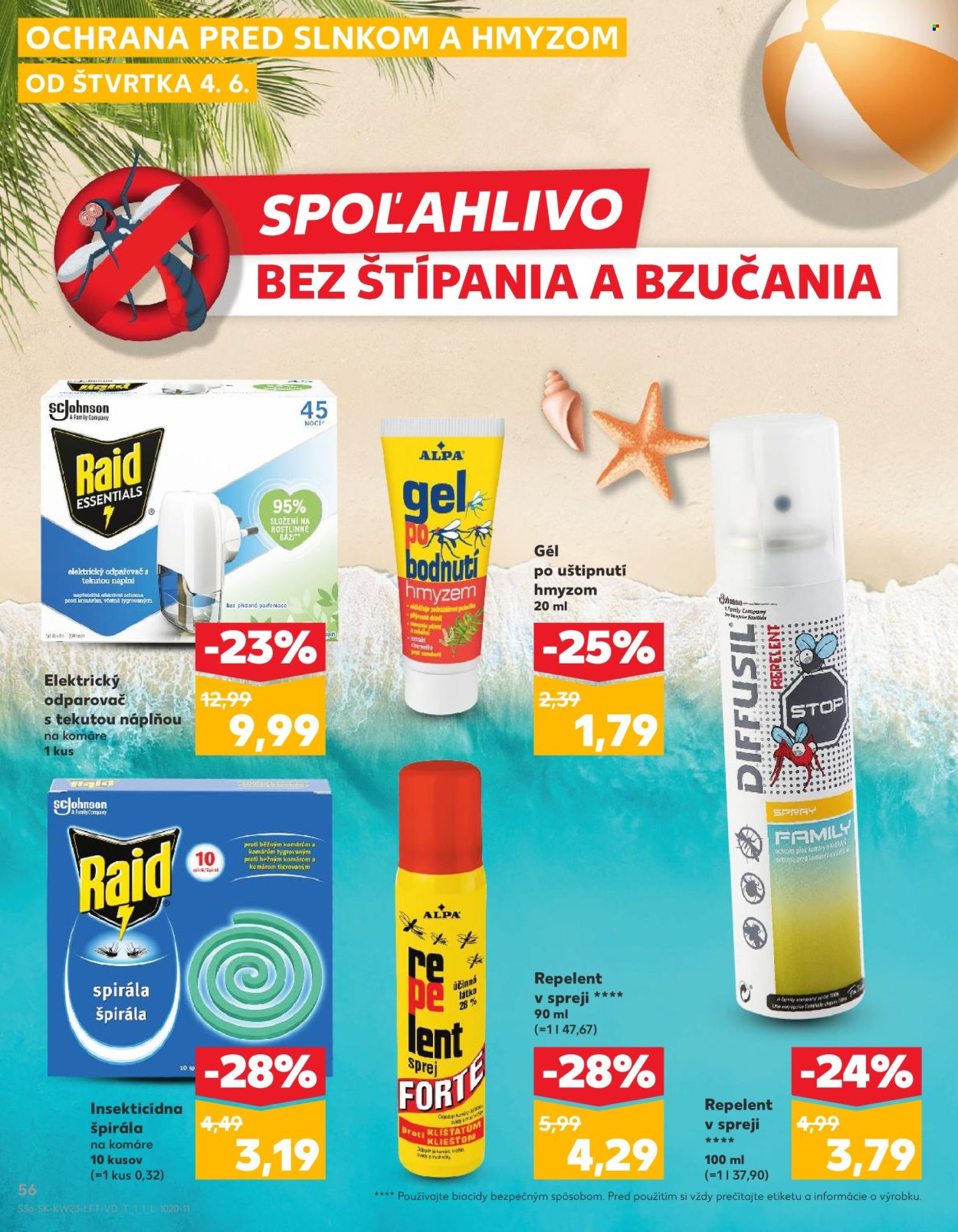 Leták Kaufland - 4.6.2026 - 10.6.2026. Strana 56
