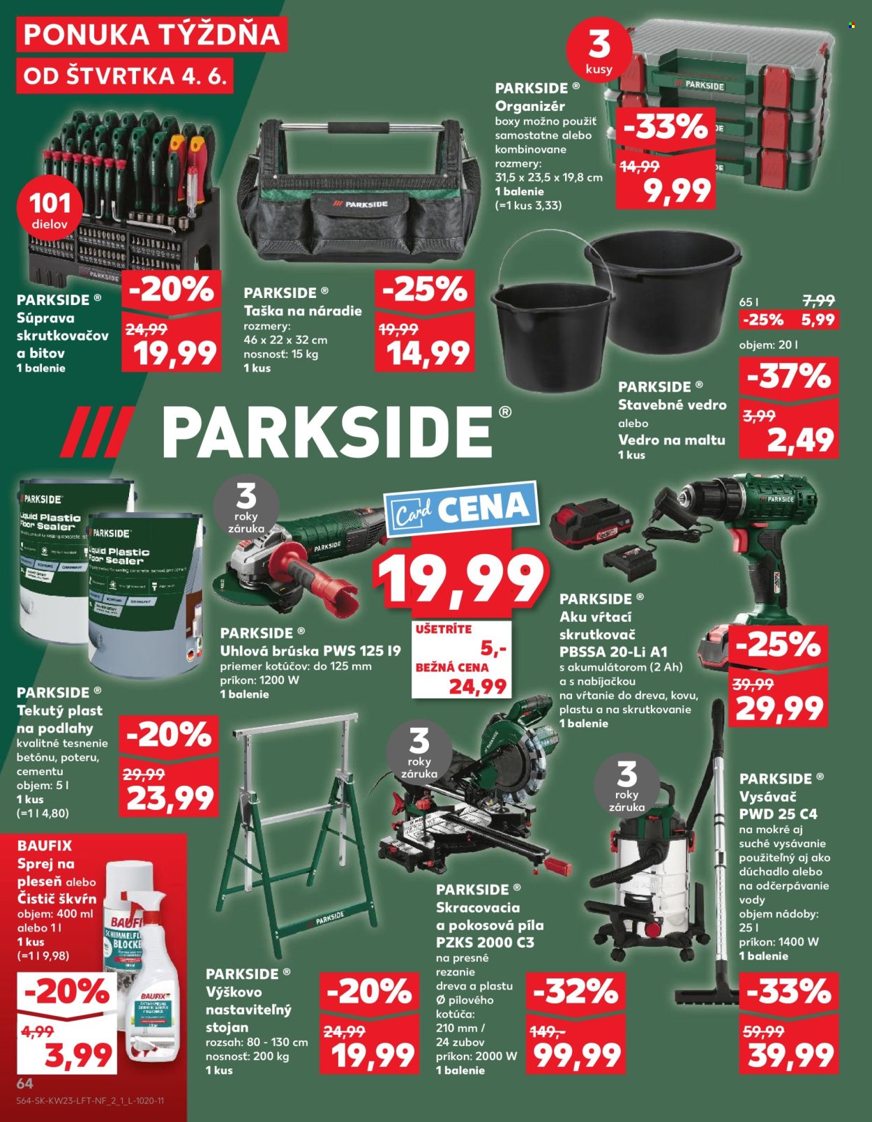 Leták Kaufland - 4.6.2026 - 10.6.2026. Strana 64