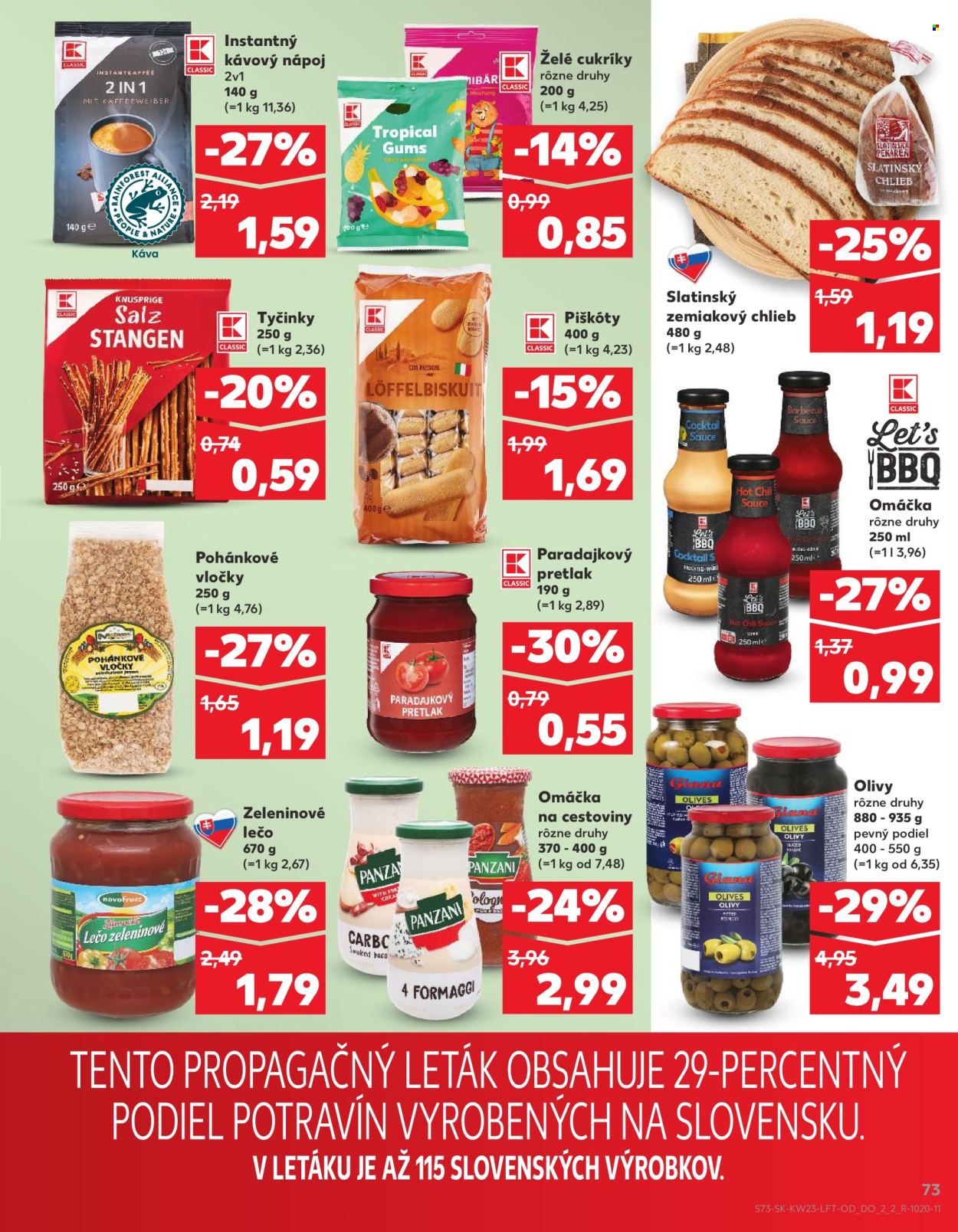 Leták Kaufland - 4.6.2026 - 10.6.2026. Strana 73