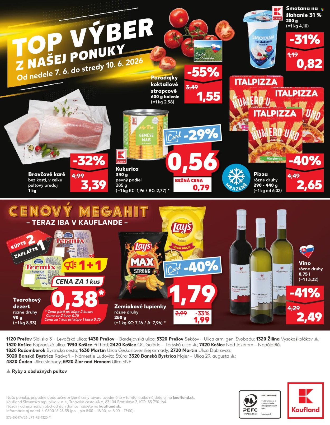 Leták Kaufland - 4.6.2026 - 10.6.2026. Strana 76