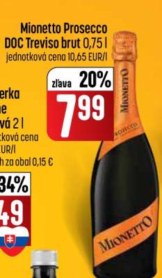 Mionetto Prosecco DOC Treviso brut 0,75 l