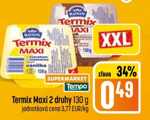 Termix Maxi 2 druhy 130 g
