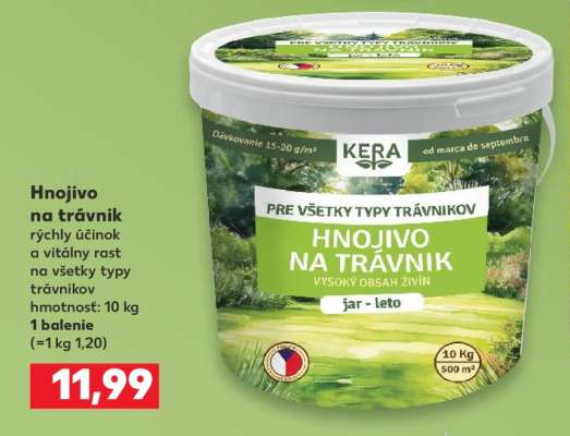 Hnojivo na trávnik