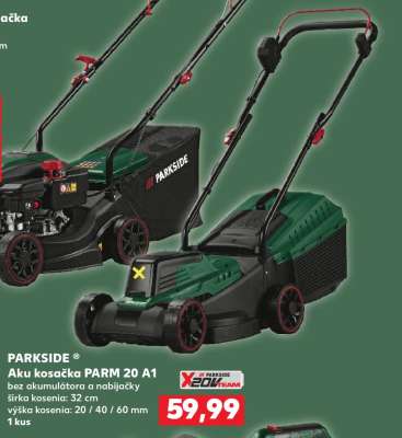 PARKSIDE® Aku kosačka PARM 20 A1