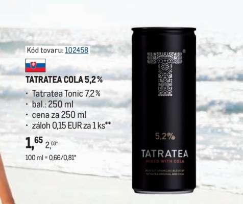 Tatratea Cola 5,2 %