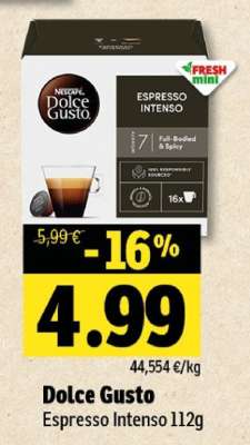 Dolce Gusto Espresso Intenso 112g
