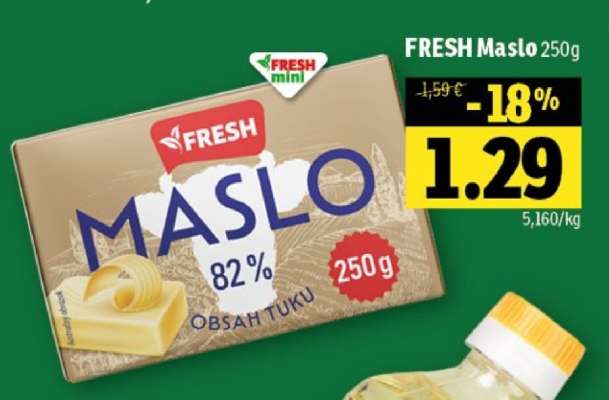 FRESH Maslo 250g