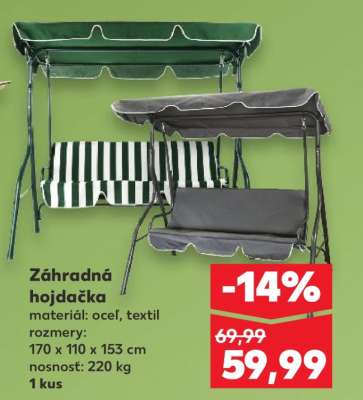 Záhradná hojdačka