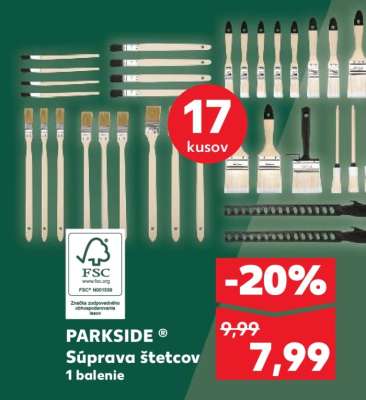 PARKSIDE® Súprava štetcov