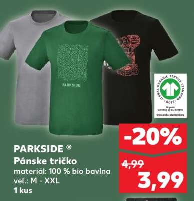 PARKSIDE® Pánske tričko