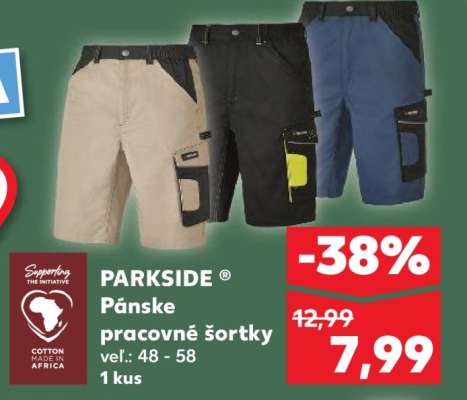 PARKSIDE® Pánske pracovné šortky