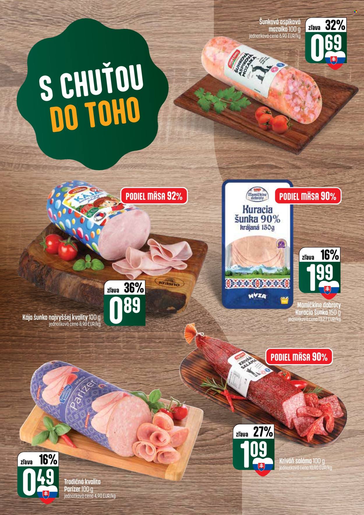 Leták COOP Jednota - 4.6.2026 - 10.6.2026. Strana 16