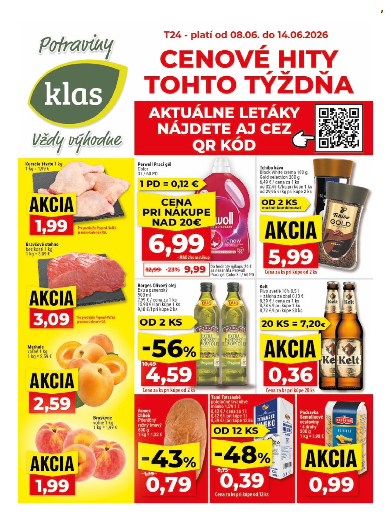 Leták Klas - 8.6.2026 - 14.6.2026. Strana 1