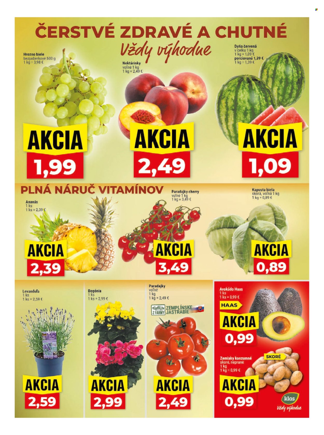 Leták Klas - 8.6.2026 - 14.6.2026. Strana 3