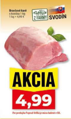 Bravčové karé s kosťou