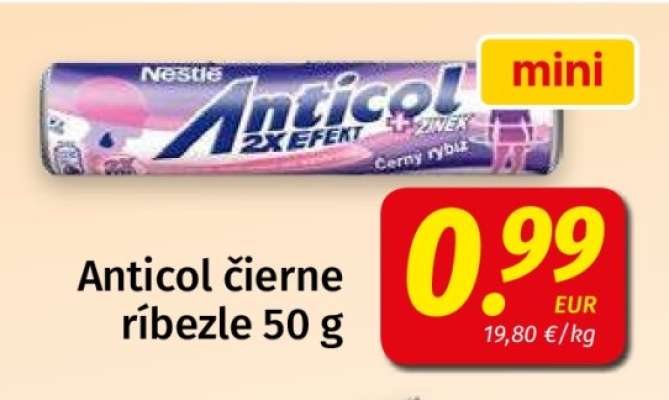 Anticol Čierne ríbezle, 50 g