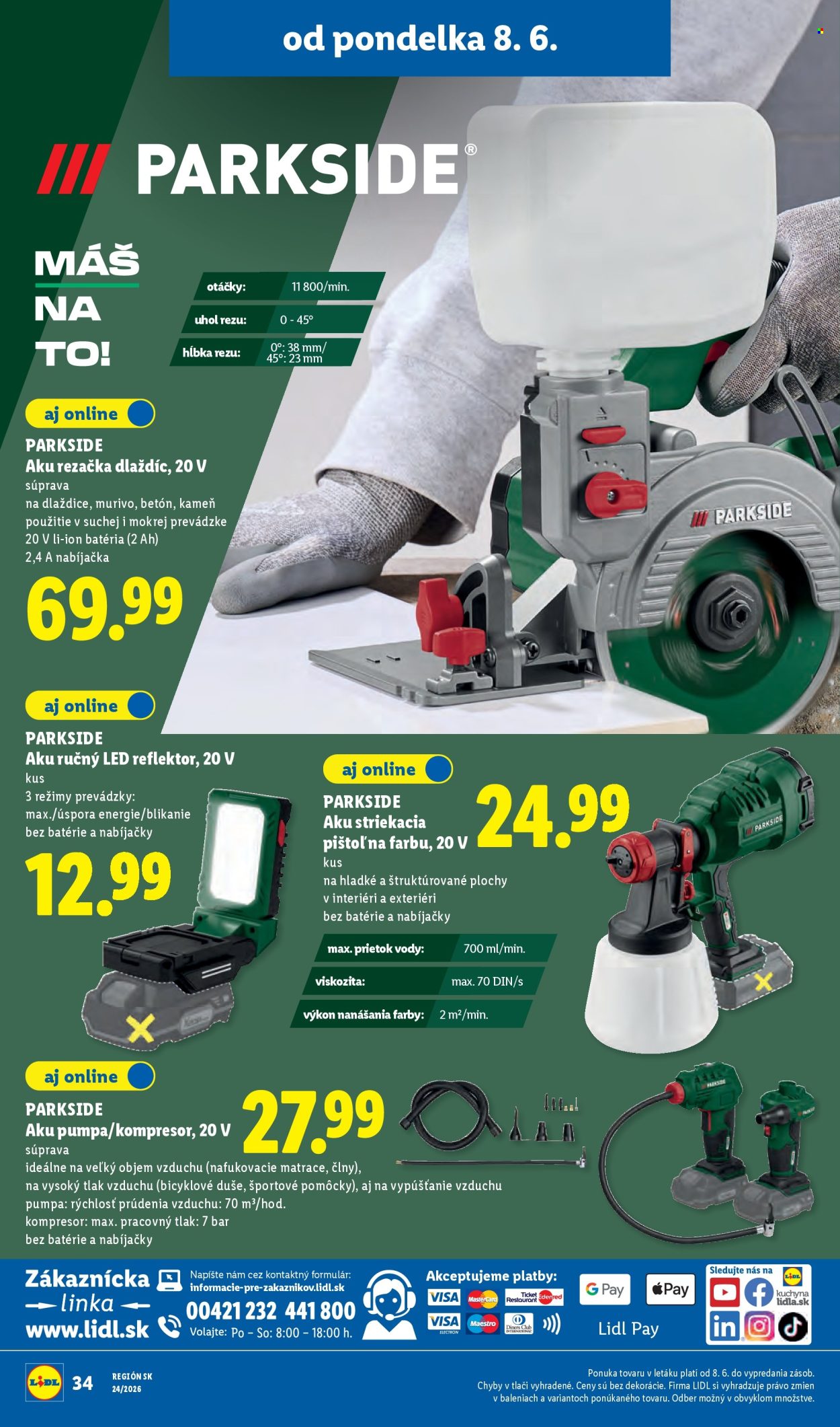 Leták Lidl - 8.6.2026 - 14.6.2026. Strana 50