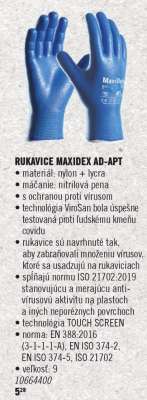 RUKAVICE MAXIDEX AD-APT