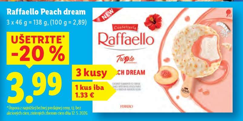 Raffaello Peach dream