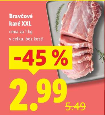 Bravčové karé XXL