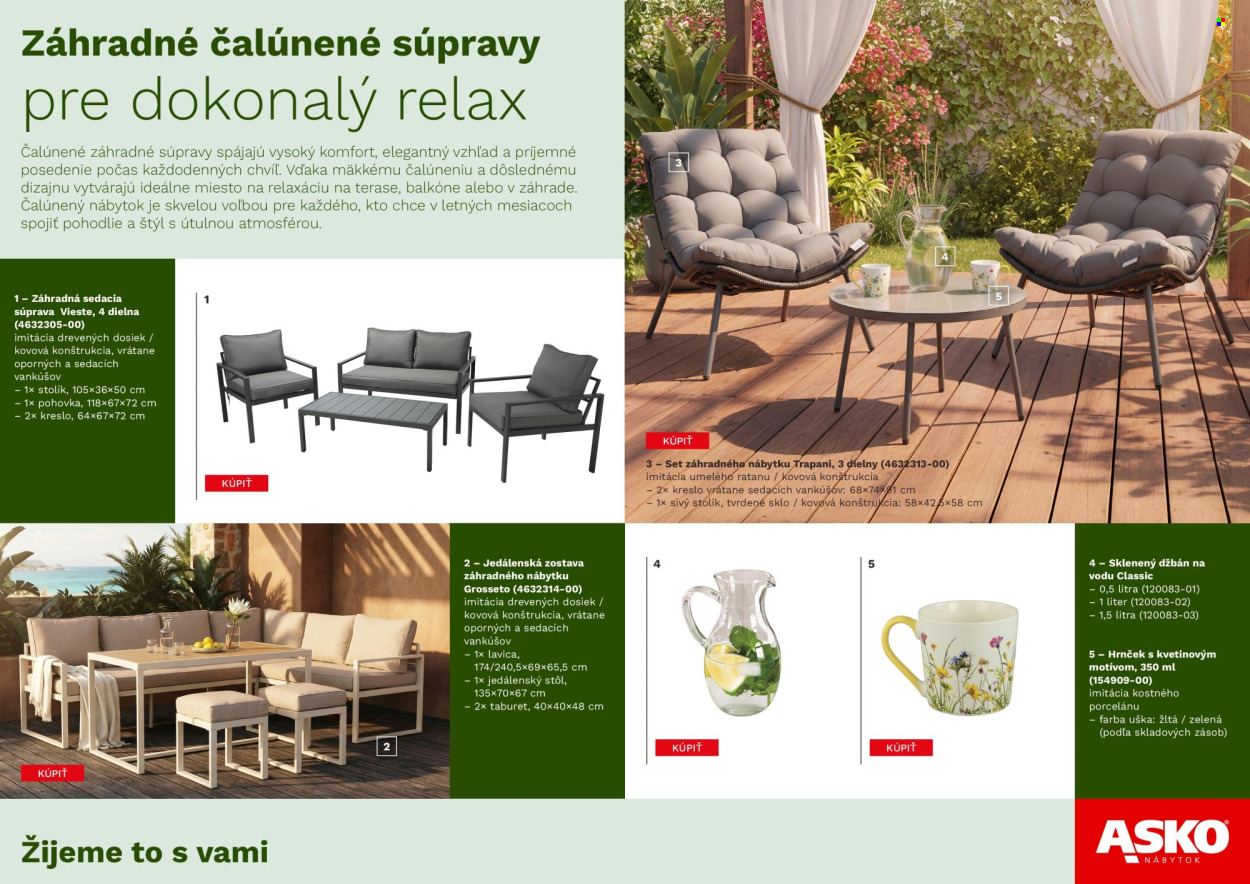 Leták Asko Nábytok. Strana 3