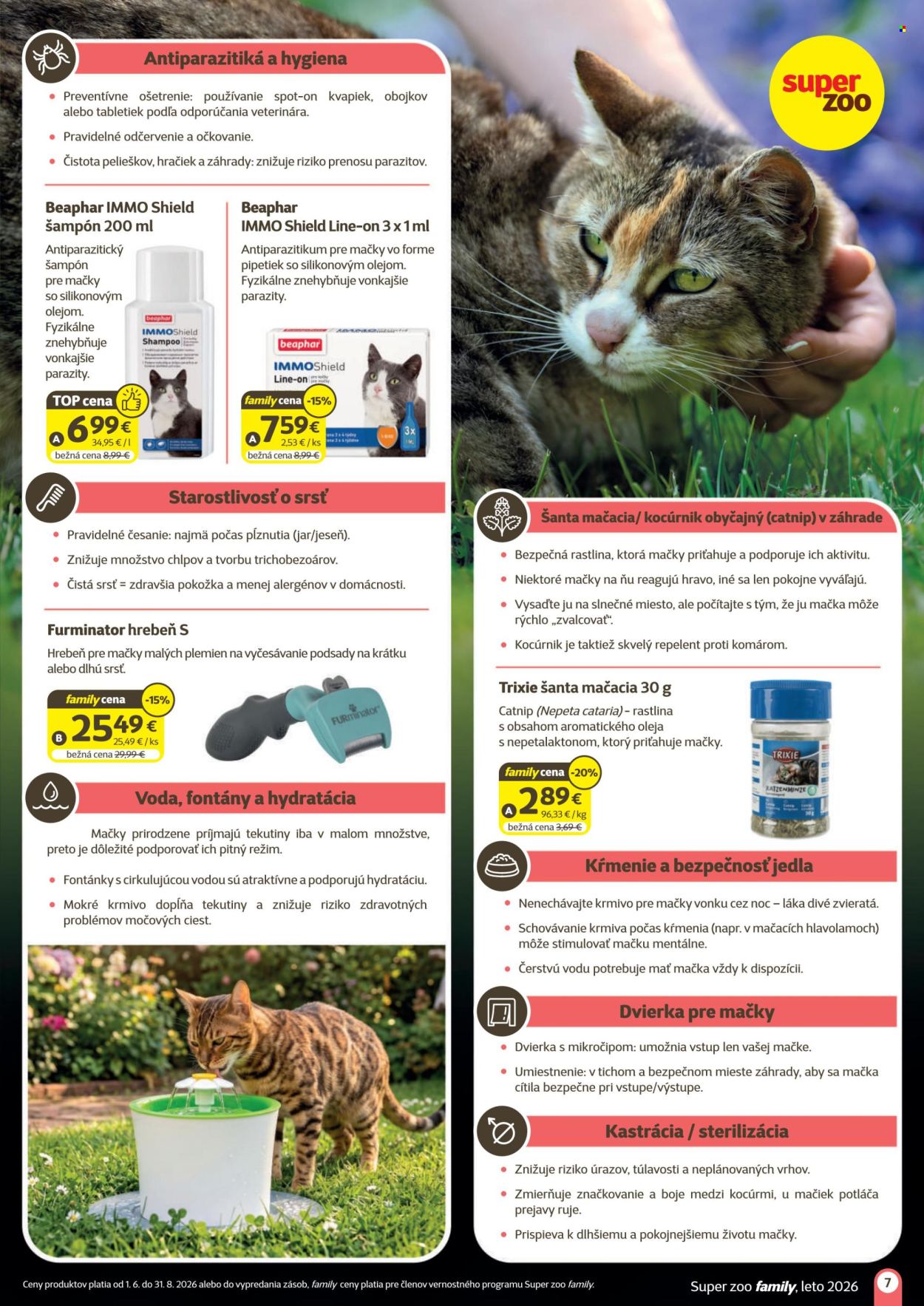 Leták SUPER ZOO. Strana 7